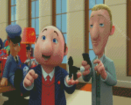 Postman Pat Characters Diamond Painting