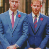 Prince William And Harry Diamond Painting