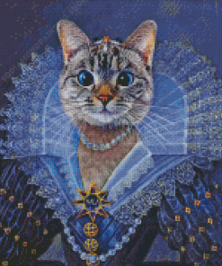 Queen Meow Diamond Painting