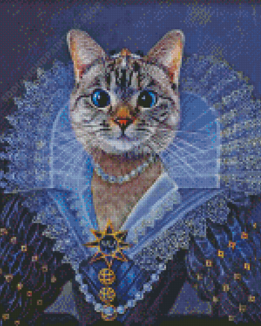 Queen Meow Diamond Painting