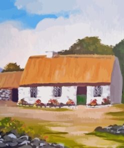 Quiet Man Cottage Diamond Painting