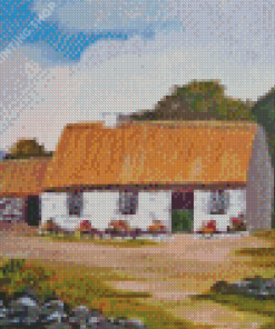 Quiet Man Cottage Diamond Painting