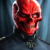 Red Skull Art Diamond Painting