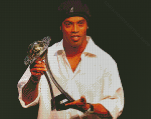 Ronaldinho Footballer Diamond Painting