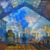 Saint Lazare Station Claude Monet Diamond Painting