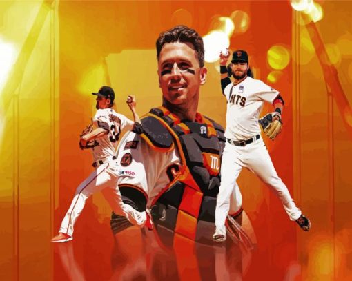 San Francisco Giants Players Diamond Painting