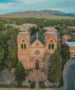 Santa Fe Cathedral Diamond Painting