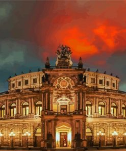 Semperoper Dresden Germany Diamond Painting