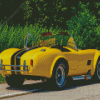 Shelby Cobra Black And Yellow Diamond Painting