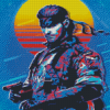 Solid Snake Poster Diamond Painting