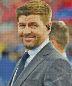 Steven Gerrard Footballer Diamond Painting