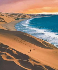 Sunset Desert Beach Diamond Painting