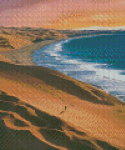 Sunset Desert Beach Diamond Painting