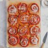 Sweet Cinnamon Buns Rolls Diamond Painting