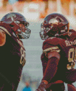 Texas State Bobcats Team Players Diamond Painting