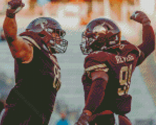 Texas State Bobcats Team Players Diamond Painting