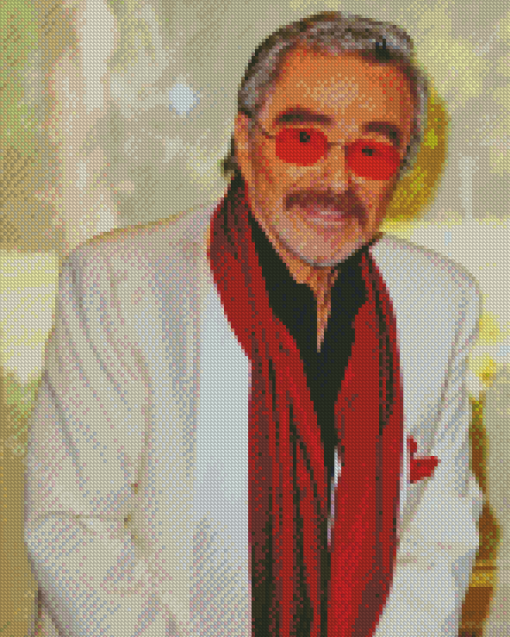 The American Actor Burt Reynolds Diamond Painting