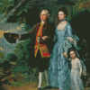 The Byam Family By Thomas Gainsborough Diamond Painting