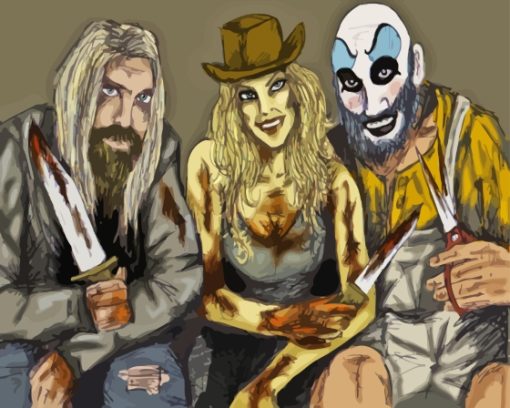 The Devils Rejects Art Diamond Painting