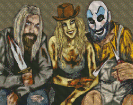 The Devils Rejects Art Diamond Painting