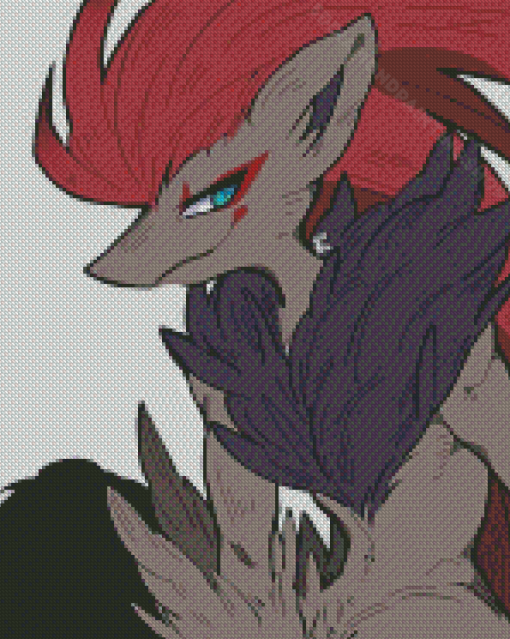 The Fox Zoroark Pokemon Diamond Painting