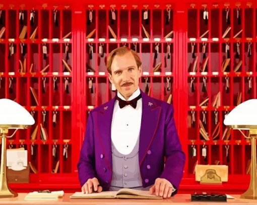 The Grand Budapest Hotel M Gustave Diamond Painting
