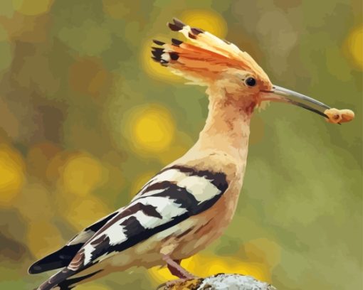 The Hoopoe Diamond Painting