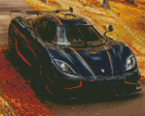 The Koenigsegg Agera Car Diamond Painting