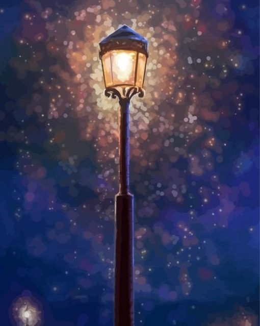 The Lamplight Diamond Painting