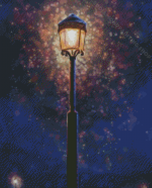 The Lamplight Diamond Painting