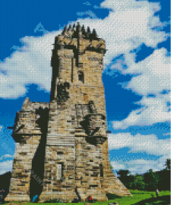 The National Wallace Monument Stirling Landmark Diamond Painting