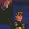 The Race Car Driver Max Verstappen Diamond Painting