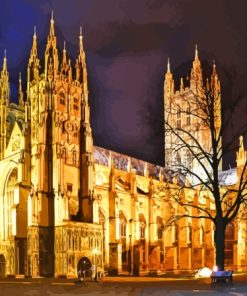 The Canterbury Cathedral Diamond Painting