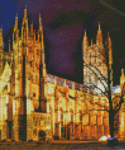 The Canterbury Cathedral Diamond Painting