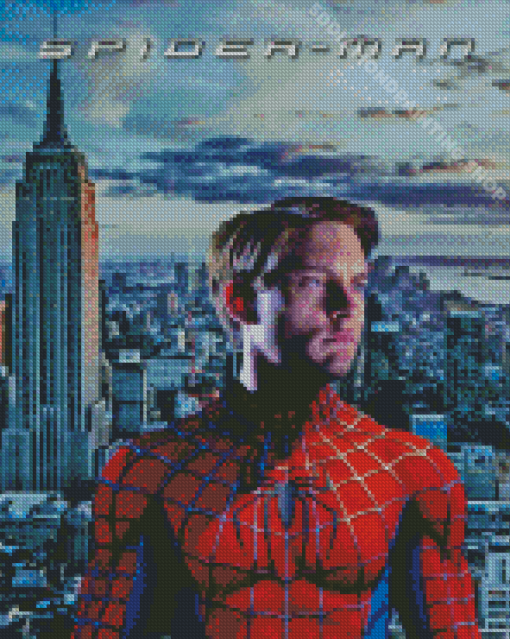 Tobey Maguire Spider Man Film Diamond Painting