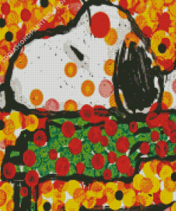 Tom Everhart Peanuts Snoopy Diamond Painting