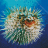 Tropical Puffer Fish Diamond Painting