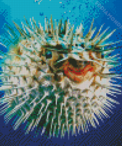 Tropical Puffer Fish Diamond Painting