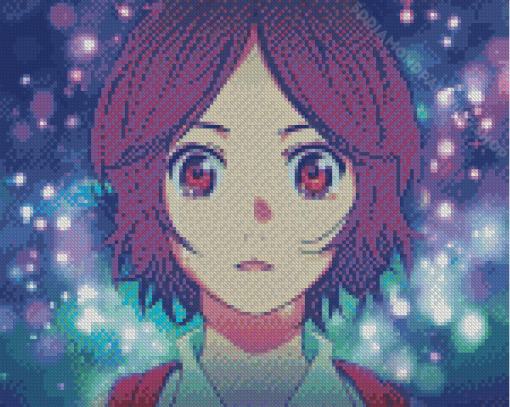 Tsubaki Crying Diamond Painting