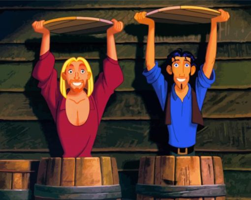 Tulio And Miguel The Road To El Dorado Movie Diamond Painting