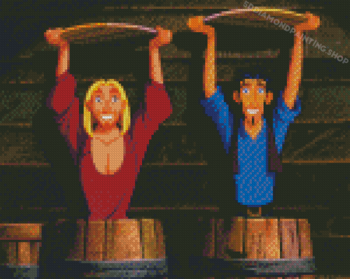 Tulio And Miguel The Road To El Dorado Movie Diamond Painting