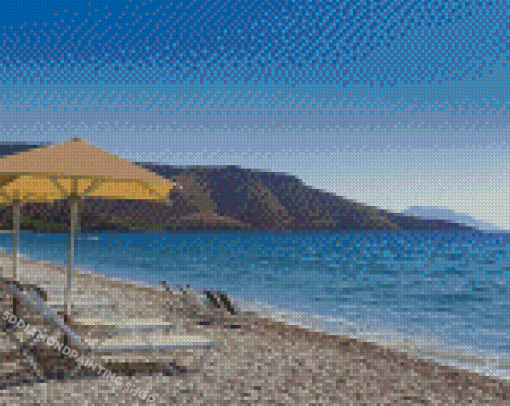 Turkey Marmaris Beach Diamond Painting