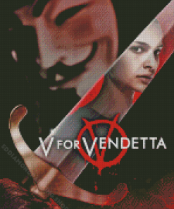 V For Vendetta Movie Diamond Painting