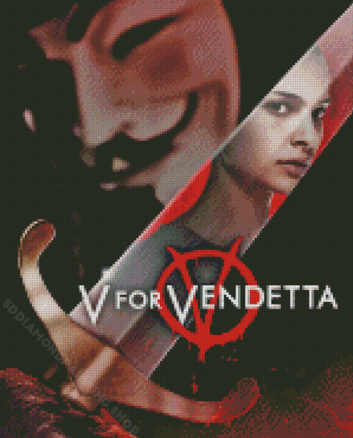 V For Vendetta Movie Diamond Painting