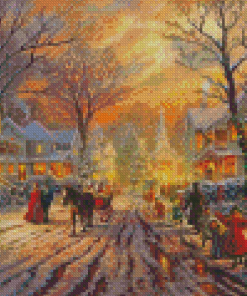 Victorian Winter Diamond Painting