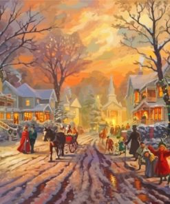 Victorian Winter Diamond Painting