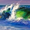 Waves Crashing Diamond Painting