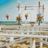 Wedding On Beach Diamond Painting