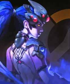 Widowmaker Overwatch Character Diamond Painting