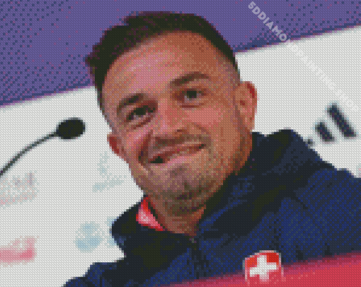 Xherdan Shaqiri Football Player Diamond Painting